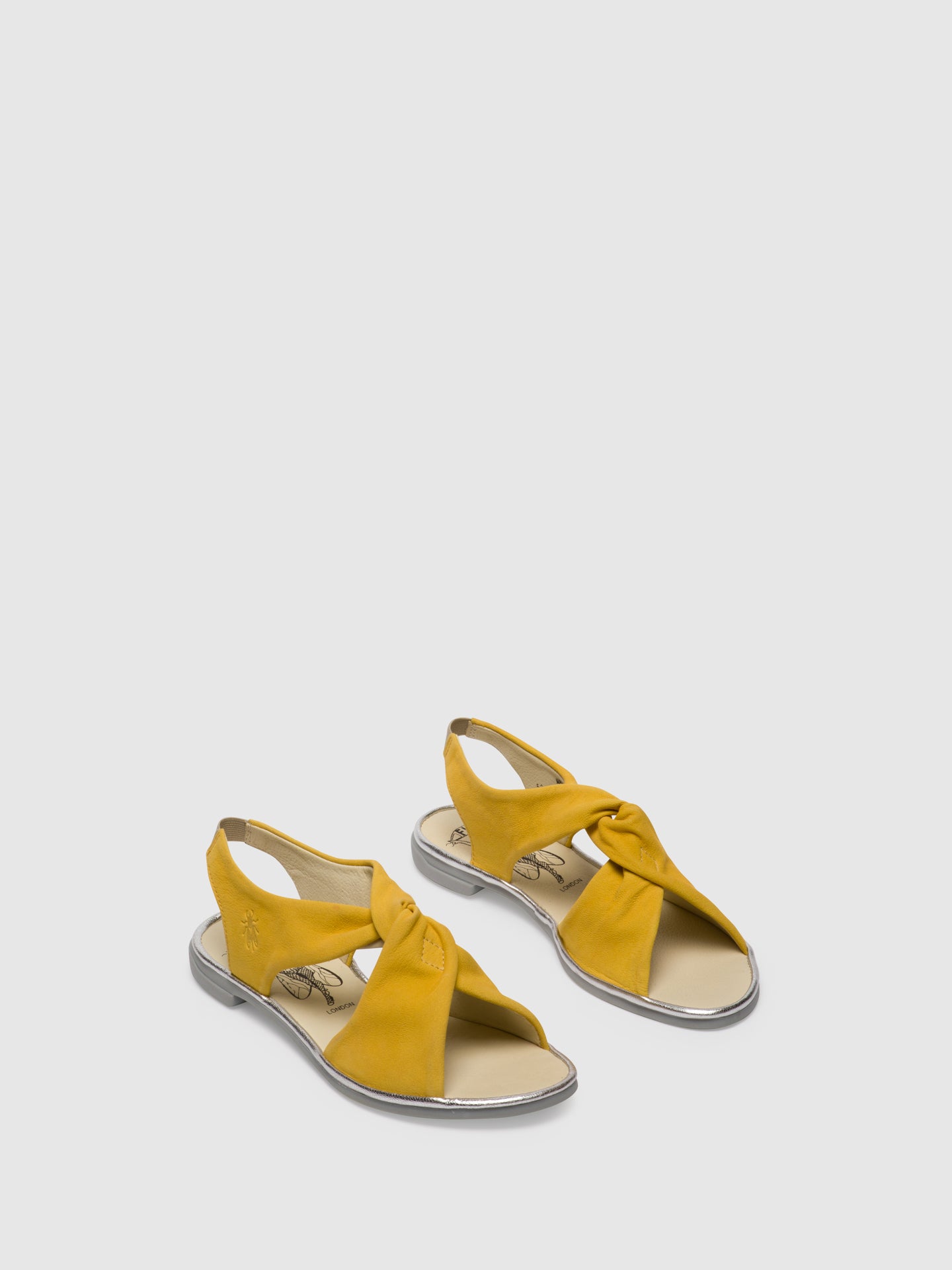 Fly London Crossover Sandals CABI168FLY Yellow
